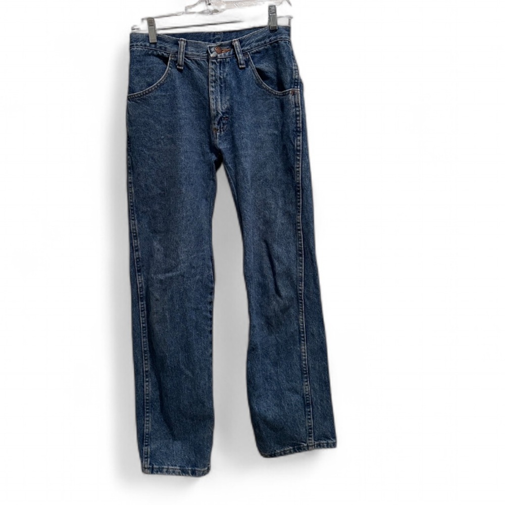 Vintage Rustler by Wrangler Men's‎ Straight Leg Jeans 30 x 30 Workwear Dad Denim